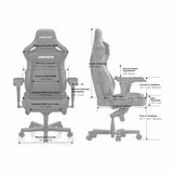 Andaseat Kaiser 4 Chair, Black - Line Drawing