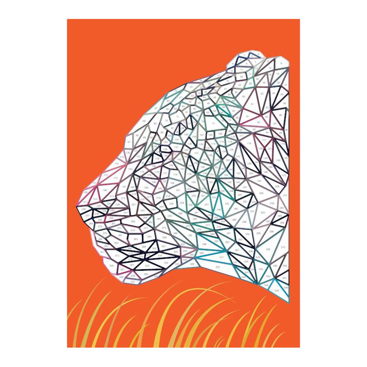 Lioness outline