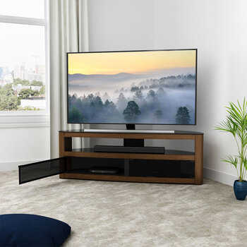 AVF Burghley Affinity Plus Curved TV Stand for TVs up to 70" in 3 Colours