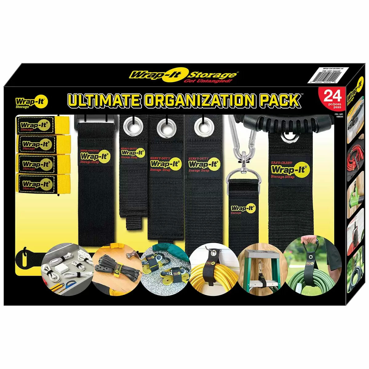 Wrap-It Storage Ultimate Organisation Pack - 24pcs Wrap-It Storage Ultimate Organisation Pack - 24pcs