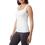 32 Degrees Ladies Square Neck Fitted Tank 2 Pack