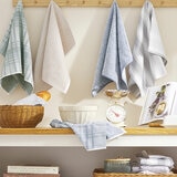 Town & Country Organic Kitchen Towels 8 Pack, in 4 Designs Town & Country Organic Kitchen Towels 8 Pack, in 4 Designs