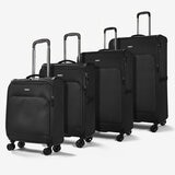 Lead Image for Rock Georgia 4 Piece Luggage Set in Black