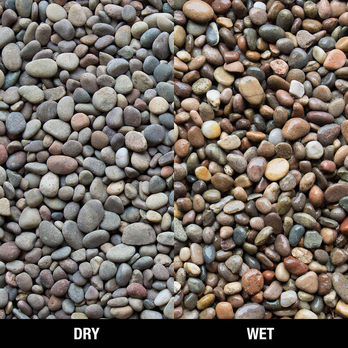 Bowland Stone Highland Pebbles (750kg Bulk Bag)