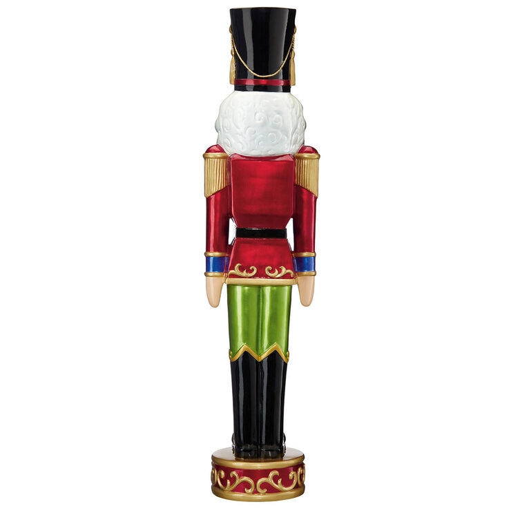 42 Inch (3.5ft) Classic Wood Look Christmas Nutcracker Costco UK