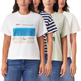 Scotch & Soda Ladies Boxy T-Shirt