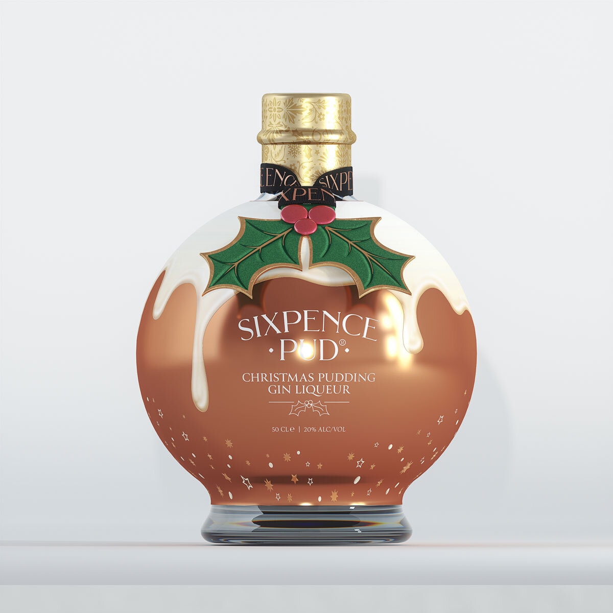 Sixpence Christmas Pudding Gin Liqueur, 50cl