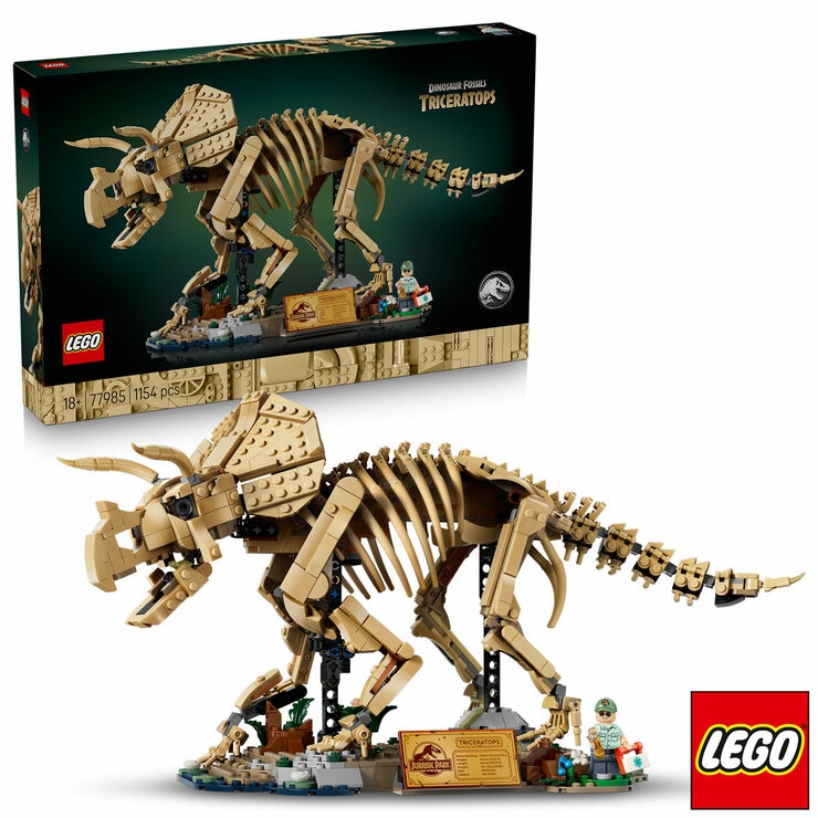 LEGO Jurassic World Dinosaur Fossils: Triceratops - Model 77985 (18+ Years) LEGO Jurassic World Dinosaur Fossils: Triceratops - Model 77985 (18+ Years)
