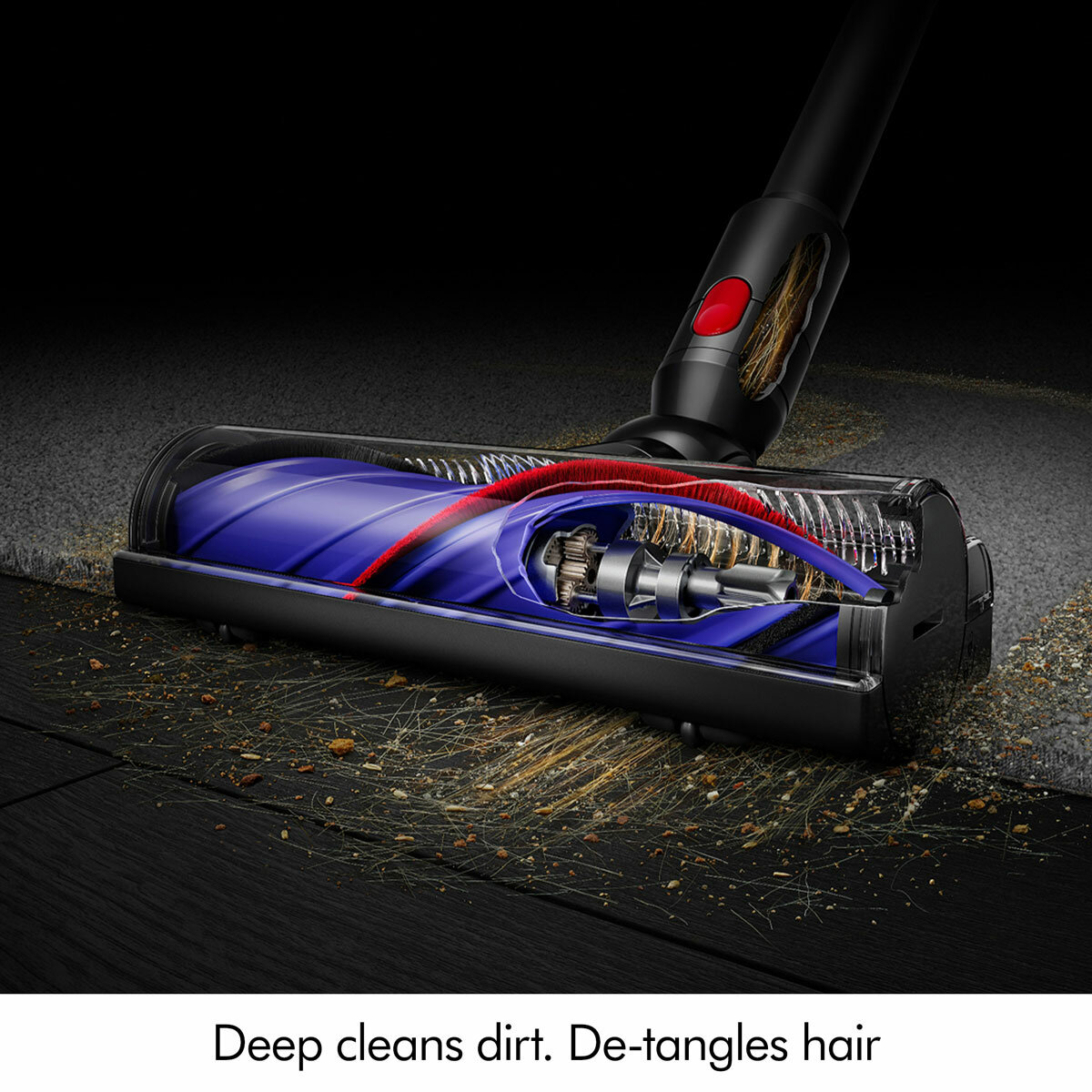 Lifestyle image of Dyson V8 Cyclone Vacuum Cleaner technology