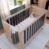 Tutti Bambini Como 4 Piece Nursery Set with Sprung Mattress, Distressed Oak