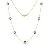 Costco topaz necklace store