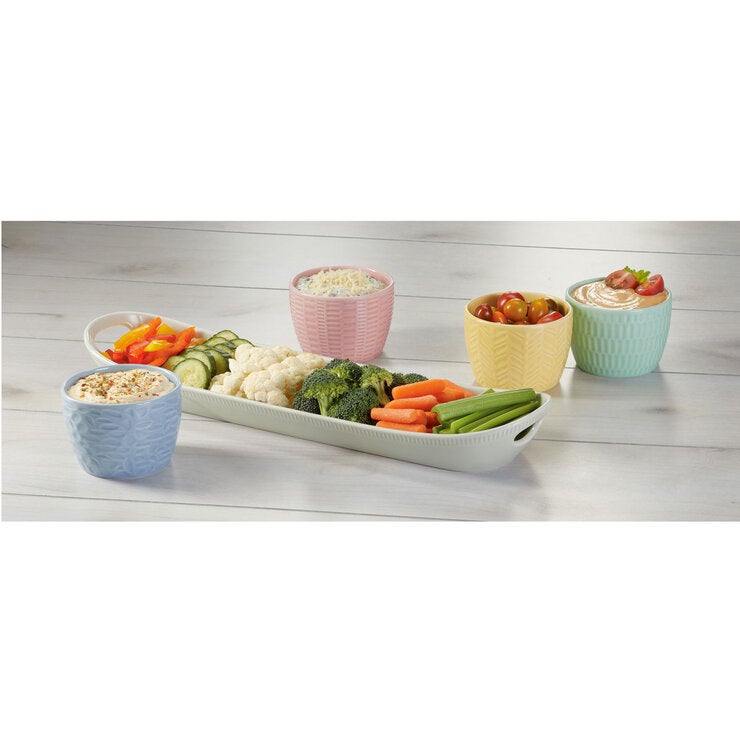 Bico Stoneware Bowl Set, 5 Piece Bico Stoneware Bowl Set, 5 Piece