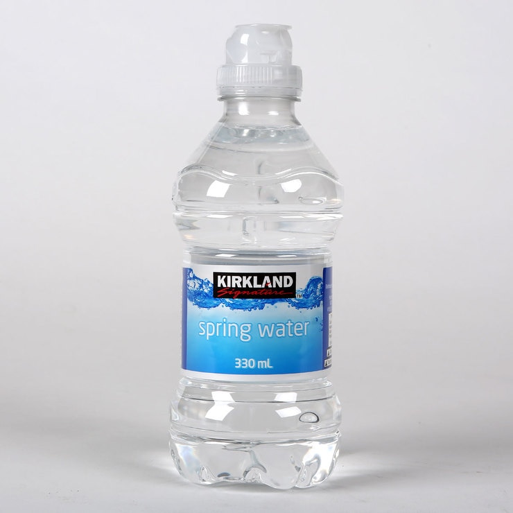 Kirkland Signature Natural Spring Water, 80 x 330ml Sports Cap Bottles