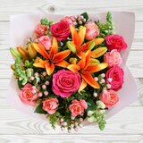 28 Stem Autumn Mixed Flower Bouquet