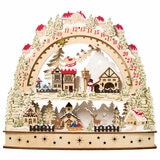 Wooden LED Advent Christmas Calendar With LED Lights Wooden LED Advent Christmas Calendar With LED Lights