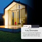 Atomi Smart WiFi Wall Light Sconce, 2 Pack