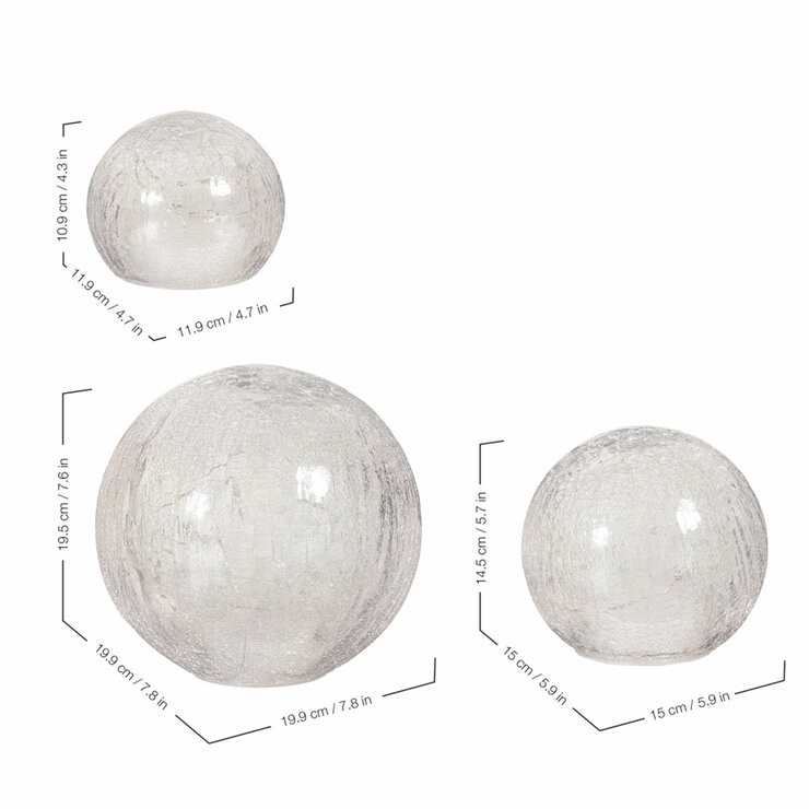 Evergreen LED Light up Sphere or Cube