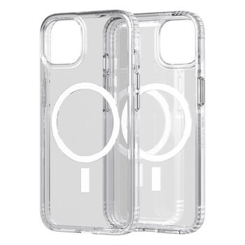 Tech21 EvoClear iPhone 13 Case with MagSafe in Clear in 4 Sizes