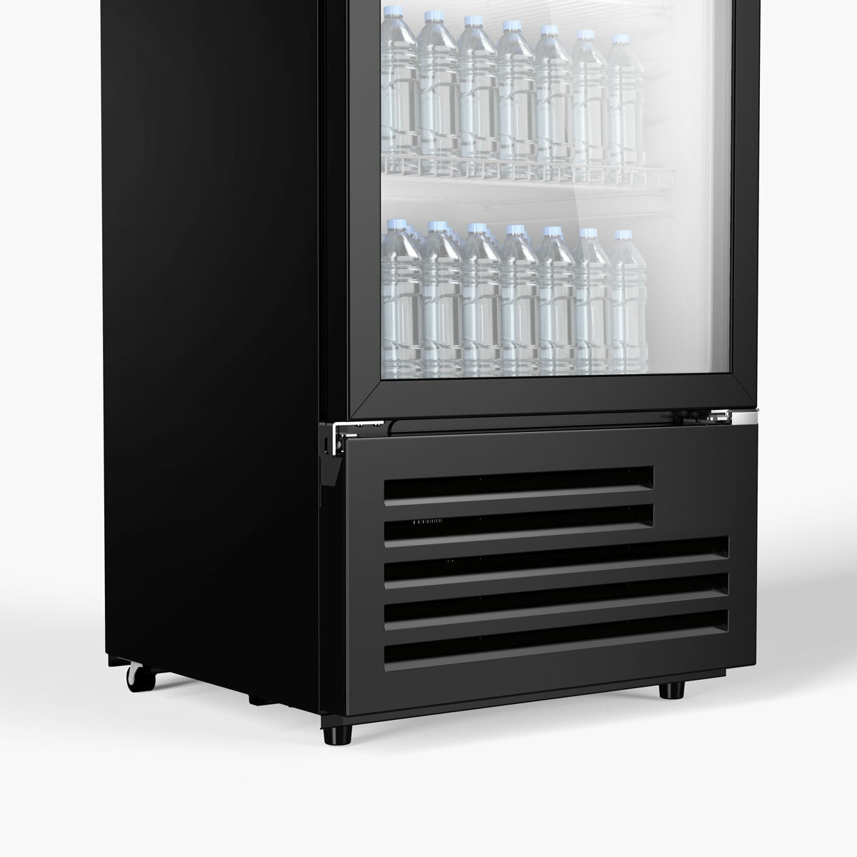 Hisense CPC381N7ABD, 343L Single Door Commercial Beverage Fridge, D Rated in Black