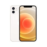 スマートフォン/携帯電話 スマートフォン本体 Apple iPhone 12 64GB Sim Free Mobile Phone in White, MGJ6
