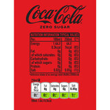 Coca Cola Zero Sugar, 12 x 500ml 
