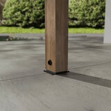 Palram Canopia Helsinki 9ft 10" x 11ft 2" (3m x 3.4m) Cedar Wood Patio Cover