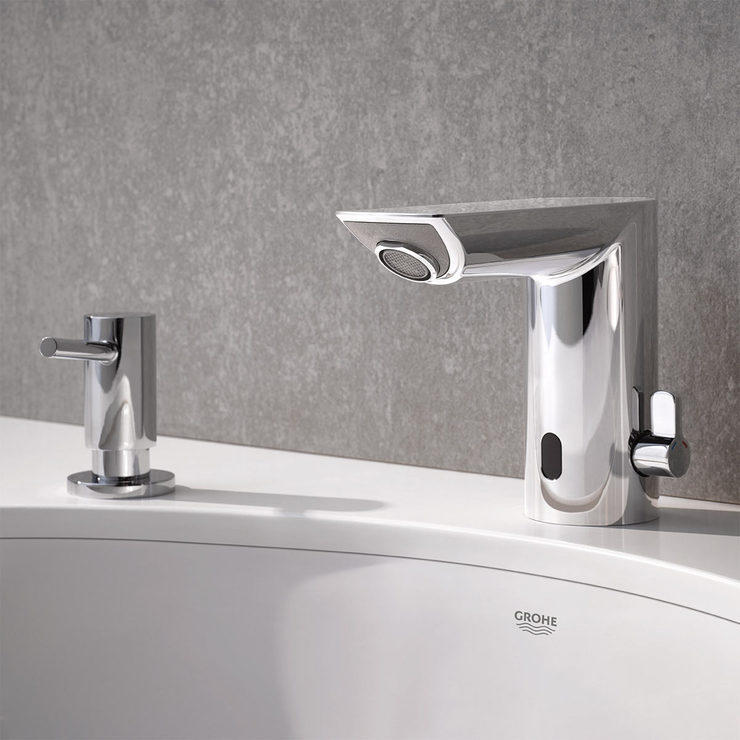 GROHE Bau Cosmopolitan InfraRed Motion Sensor Electronic Basin Mixer