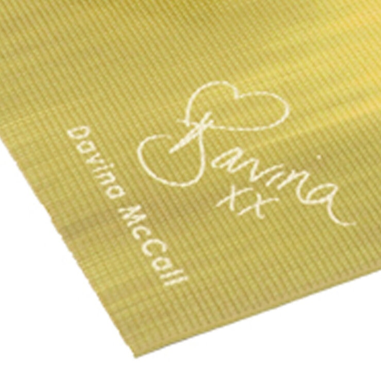 Davina McCall Yoga Mat & Block Set in Yellow Davina McCall Yoga Mat & Block Set in Yellow
