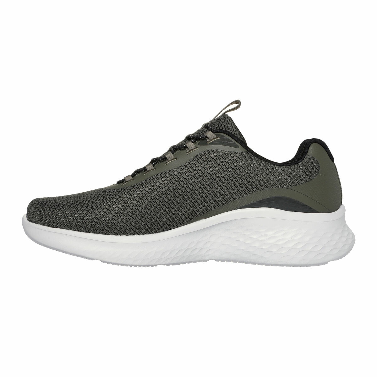 Skechers Mens Lite Pro Frenner Trainer in Olive