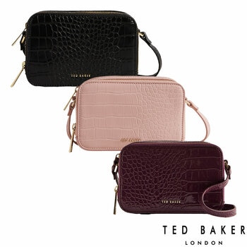 Ted Baker Stina Croc Mini Crossbody Camera Bag