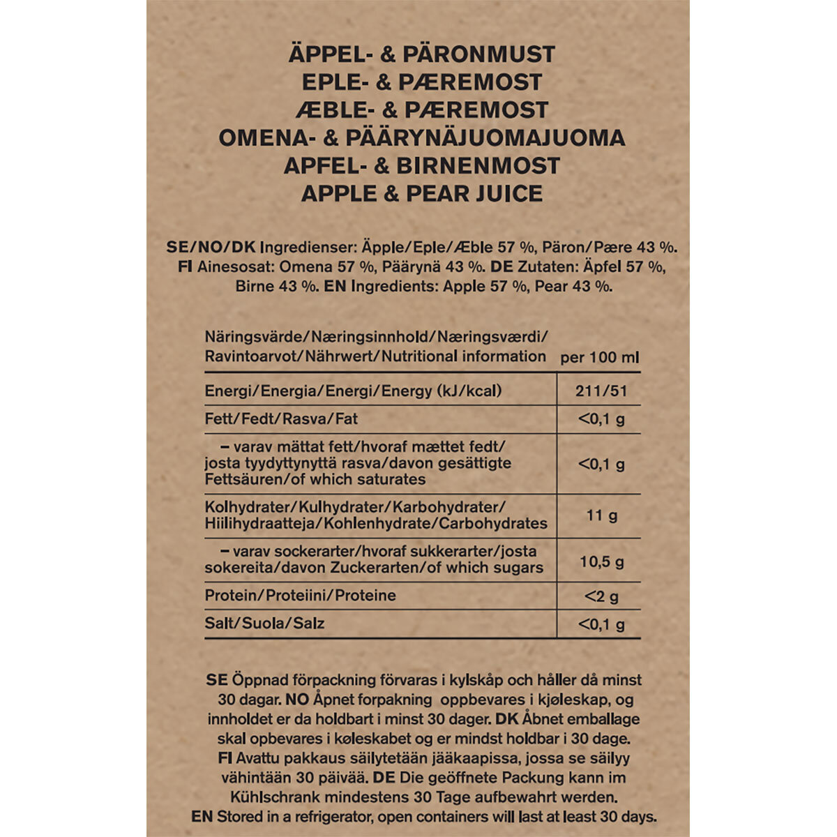 Nutritional Information