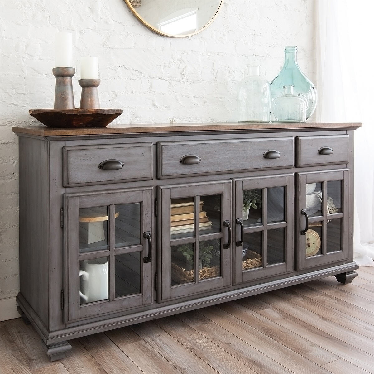 Pike & Main Wesley Grey Sideboard Costco UK