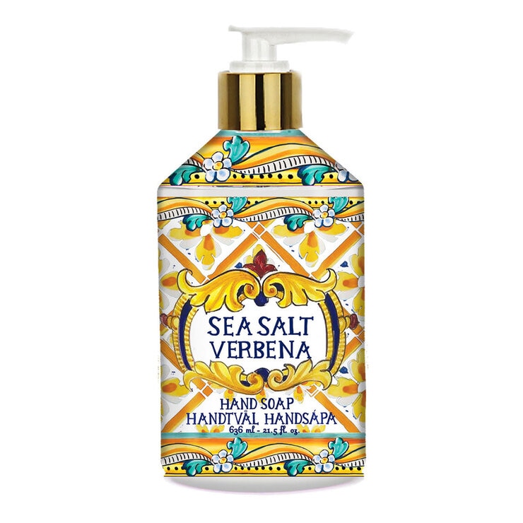 Villa Flora Liquid Soap, Sea Salt Villa Flora Liquid Soap, Sea Salt