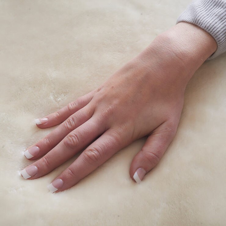 Dreamland Intelliheat Faux Fur Heated Mattress Protector, Single