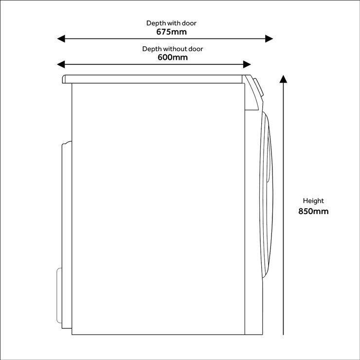 Haier HD90A2979S, 9kg, Heat Pump Tumble Dryer, A++ Rated in Graphite