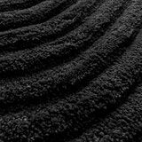 Safdie Tufted Wave Black Bath Mat, 56 x 91 cm Safdie Tufted Wave Black Bath Mat, 56 x 91 cm
