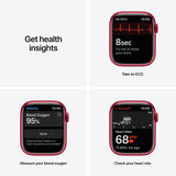 Buy Apple Watch Series 7 GPS, 45mm (PRODUCT)RED Aluminium Case with (PRODUCT)RED Sport Band, MKN93B/A at costco.co.uk
