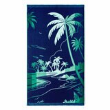 Oversized 100% Cotton Palm Tree Beach Towel