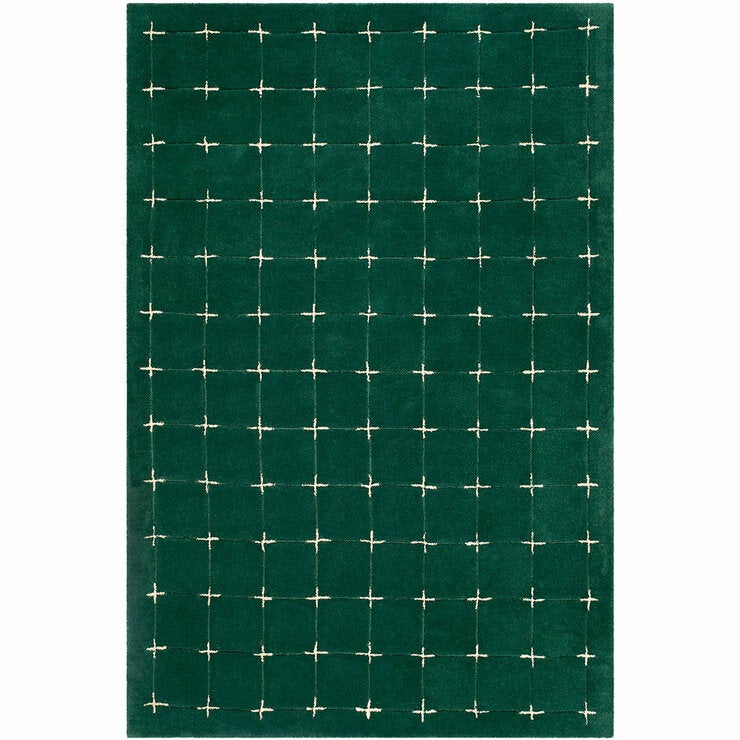Livabliss Brook Green Wool Rug, In 2 Sizes Livabliss Brook Green Wool Rug, In 2 Sizes