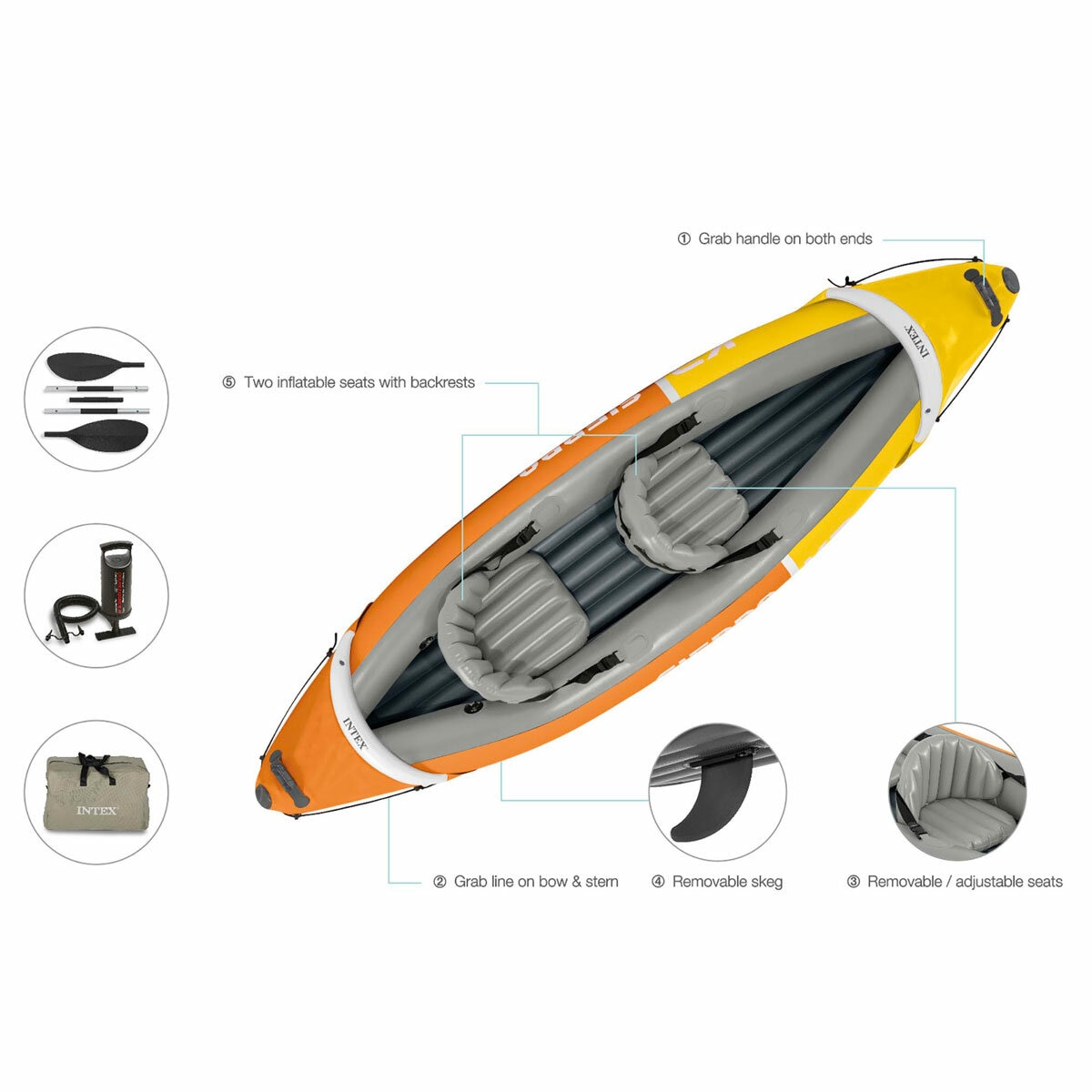 Intex Sierra K2 Kayak Intex Sierra K2 Kayak