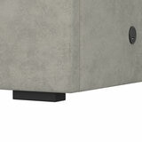 Highgrove Kavalan Grey Fabric Full Ottoman Bed Frame in 3 Sizes Highgrove Kavalan Grey Fabric Full Ottoman Bed Frame in 3 Sizes