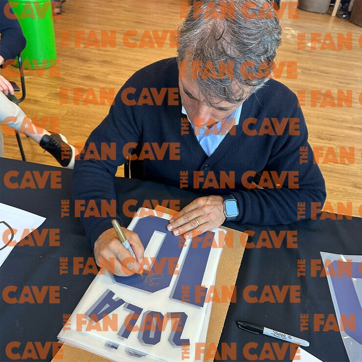 Gianfranco Zola Signed Framed Parma Calcio Football Shirt & 1 Photo in 2 Options: White or Black Mount