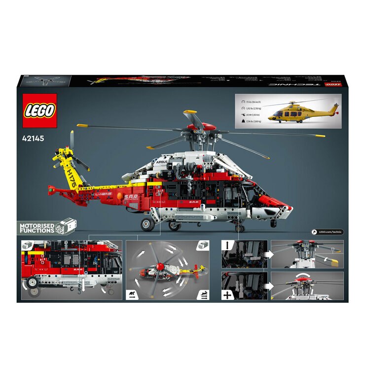 Buy Lego Airbus H175 rescue helicopter Back of Box Image at costco.co.uk
