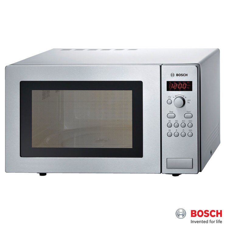 Bosch HMT84M451B, 25L Solo Microwave in Stainless Steel Costco UK