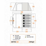 Vango Kintyre 500 5-Man Tunnel Tent