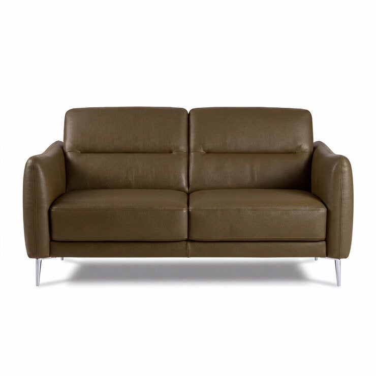 Nicoletti Jupiter Taupe Leather 2 Seater Sofa Nicoletti Jupiter Taupe Leather 2 Seater Sofa
