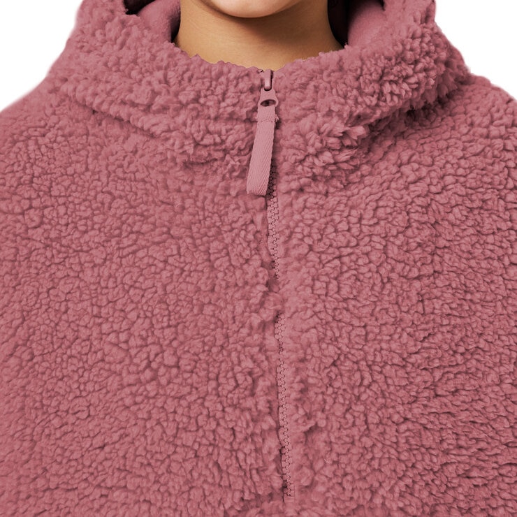 Mondetta Youth 1/2 Zip Pullover in Pink, 11-12 Years