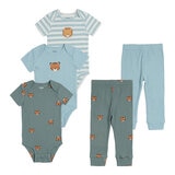 Pekkle 5 Piece Starter Set in Khaki