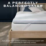Snuggledown Luxury Memory Foam & Gel Mattress Topper in 2 Sizes