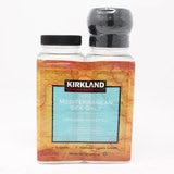 Kirkland Signature Mediterranean Sea Salt Grinder with Refill, 737g, 2 Pack